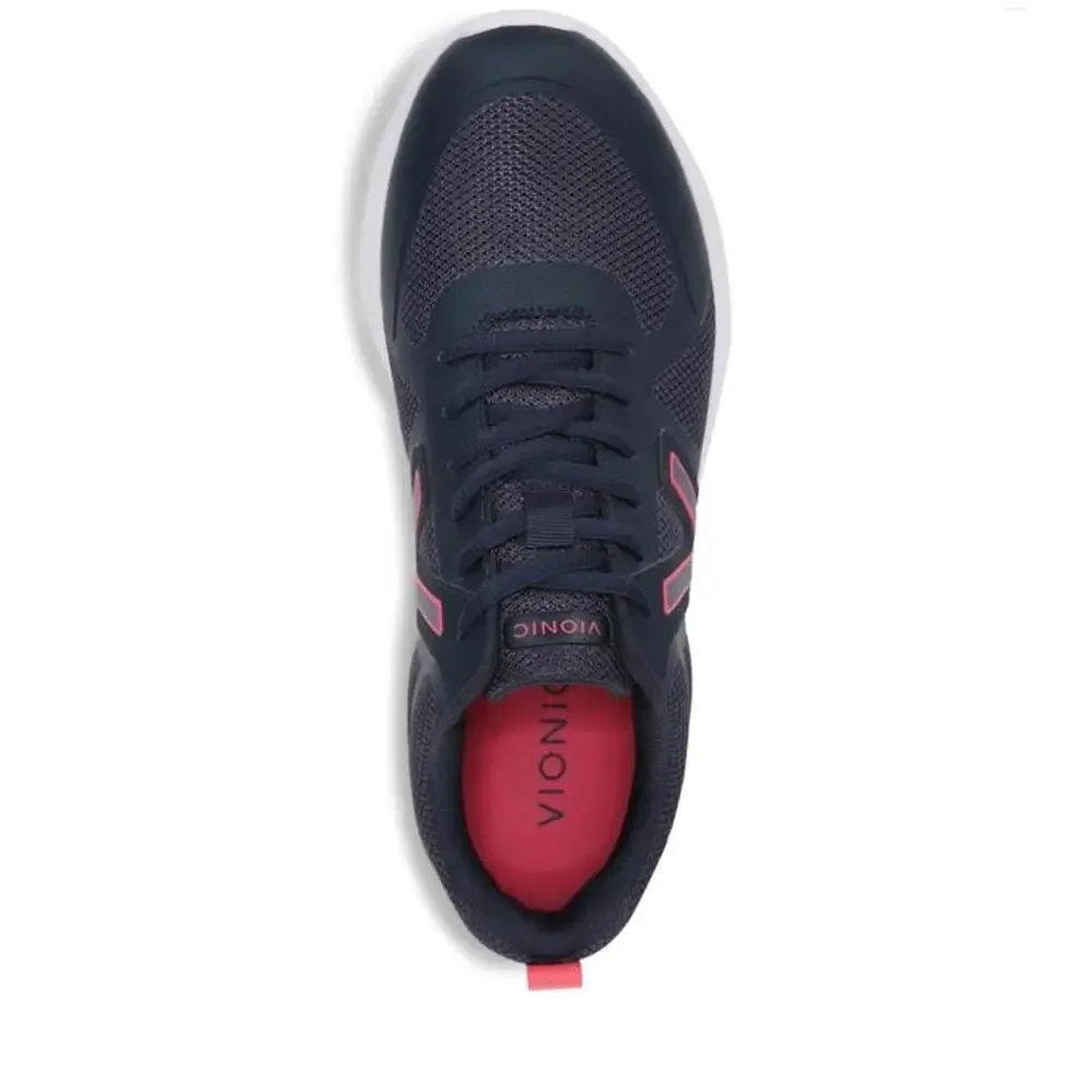 Vionic Miles II Shoes - Women's, Navy/Pink 5 W NWB - Picture 8 of 10